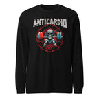Manga larga Anticardio Calavera Barra Alambre De Púas - Frente