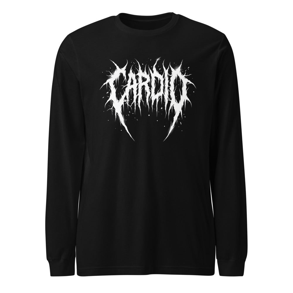 Manga larga Cardio Death Metal Espinas Blancas - Frente