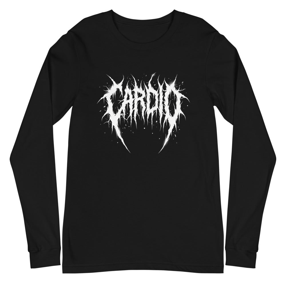 Manga larga Cardio Death Metal Espinas Blancas - Plano