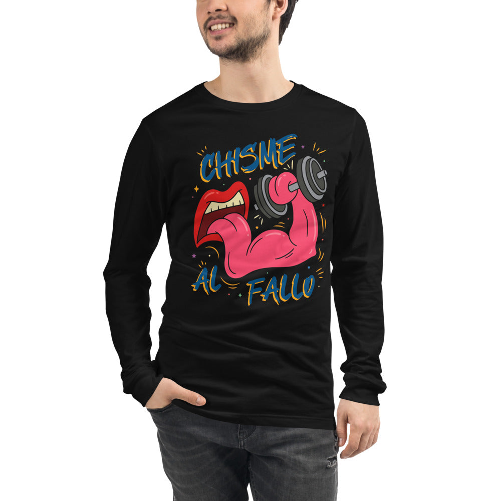 Manga larga Chisme Al Fallo - Modelo masculino
