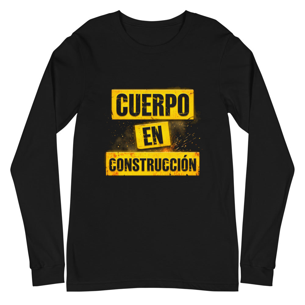 Manga larga Cuerpo En Construcción Gym - Plano