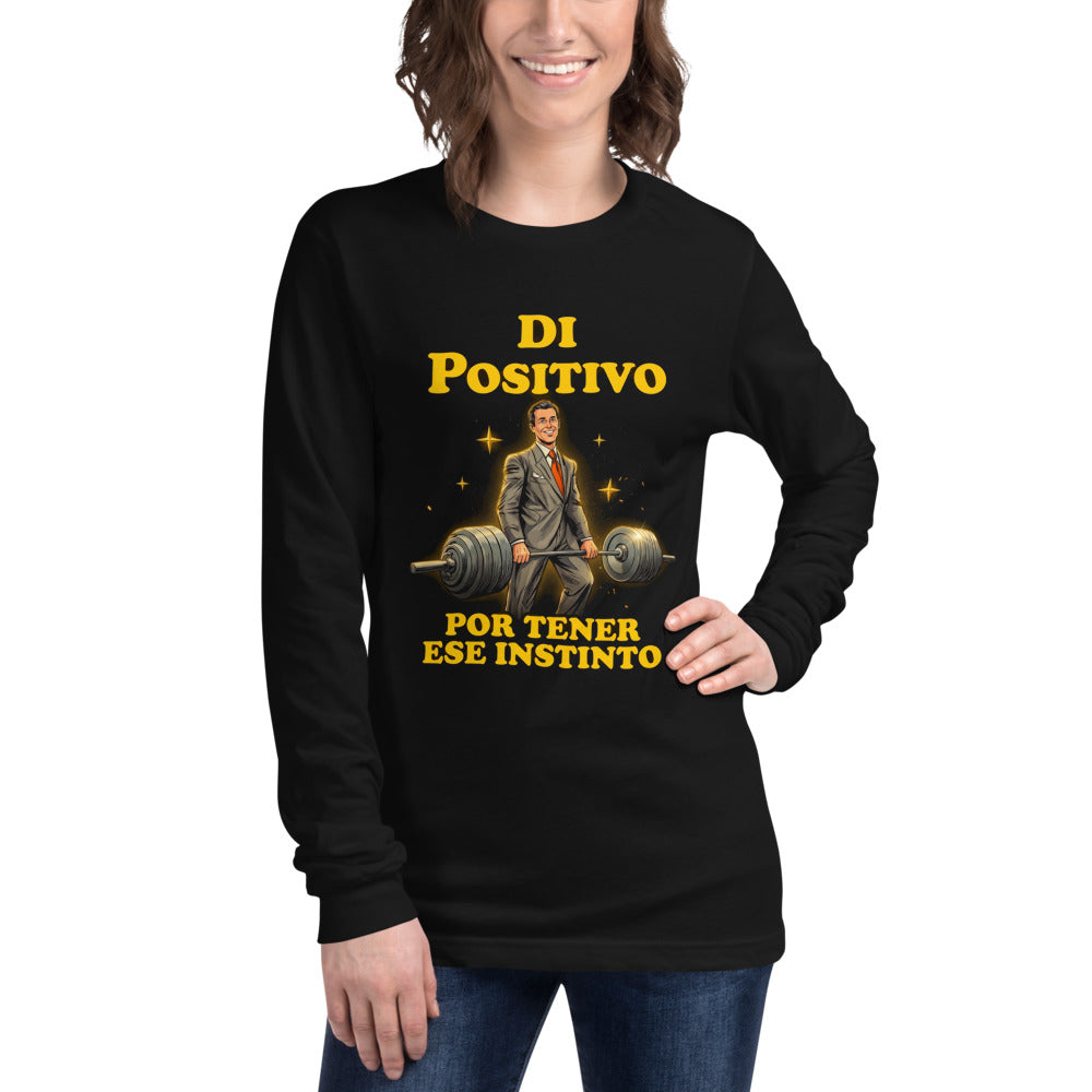 Manga larga Di Positivo Por Tener Ese Instinto - Modelo femenina