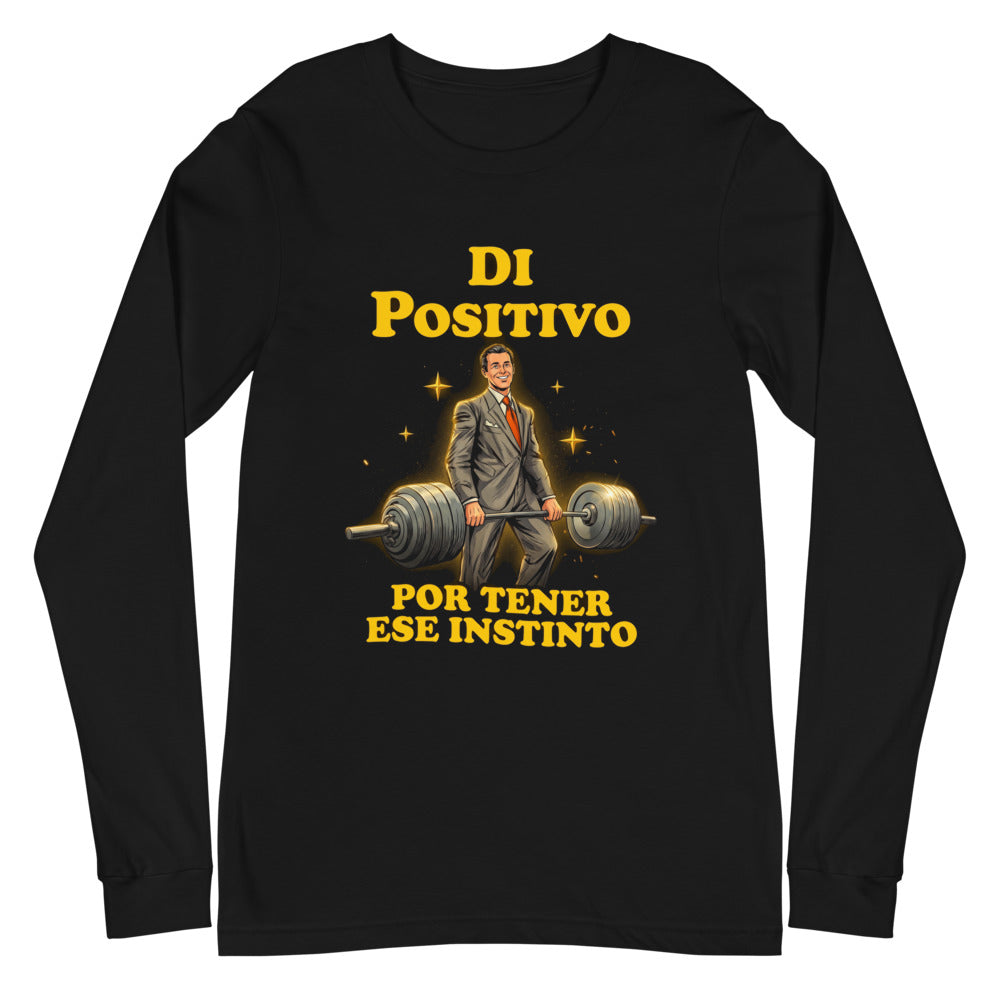 Manga larga Di Positivo Por Tener Ese Instinto - Plano