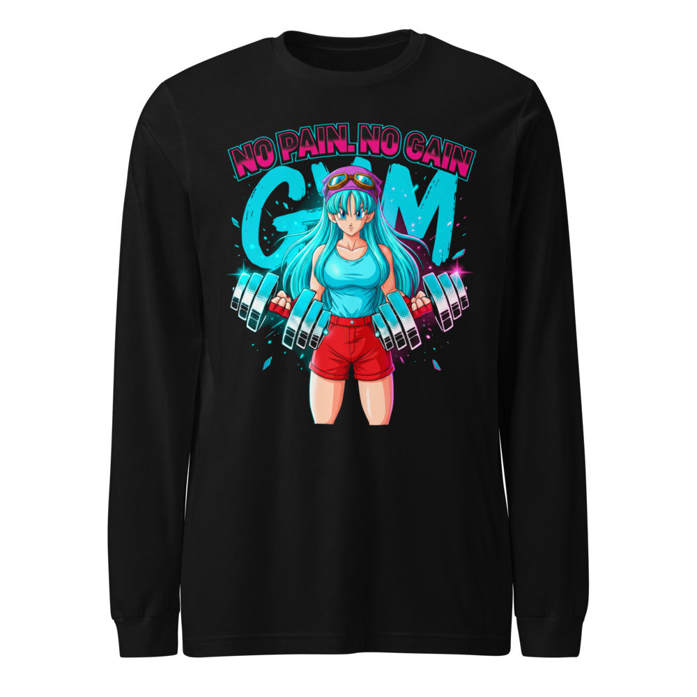 Manga larga Dragon Ball Bulma No Pain No Gain - Frente