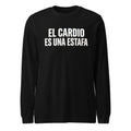 Manga larga El Cardio Es Una Estafa - Frente