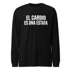 Manga larga El Cardio Es Una Estafa - Frente