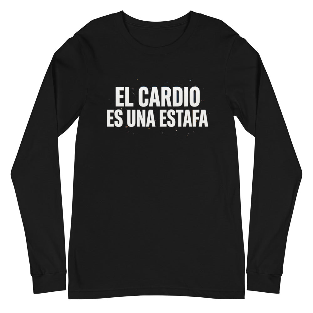 Manga larga El Cardio Es Una Estafa - Plano