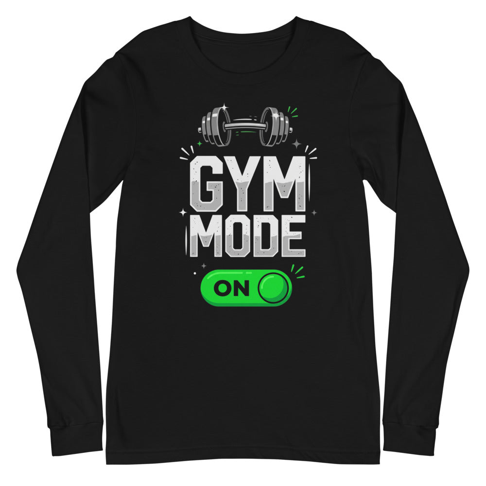 Manga larga Gym Mode On Barbell Toggle - Plano