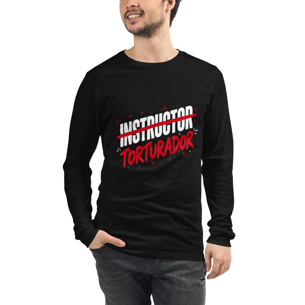 Manga larga Instructor Torturador - Modelo masculino