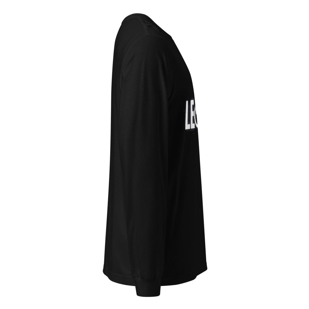Manga larga Leg Day Access Symbol Gym Humor - Lateral fantasma
