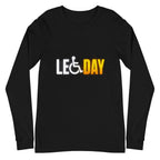 Manga larga Leg Day Access Symbol Gym Humor - Plano