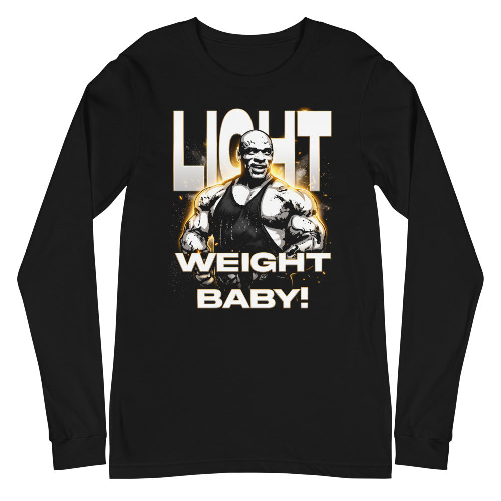 Manga larga Light Weight Baby Gym Bodybuilder - Plano