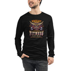 Manga larga Nergigante Elder Dragon Fitness Rage Mode - Modelo masculino