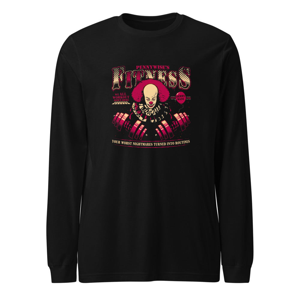 Manga larga Pennywise's Fitness Derry Maine Dumbbells - Frente