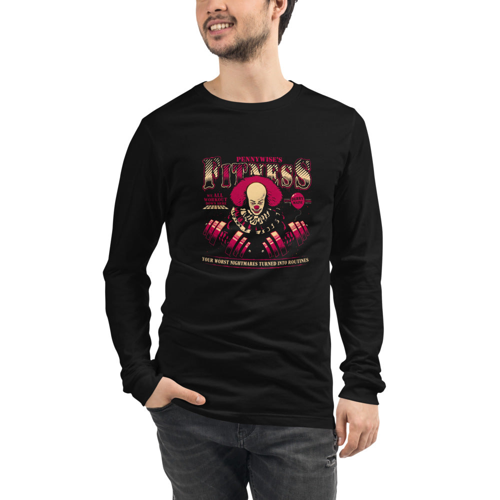 Manga larga Pennywise's Fitness Derry Maine Dumbbells - Modelo masculino