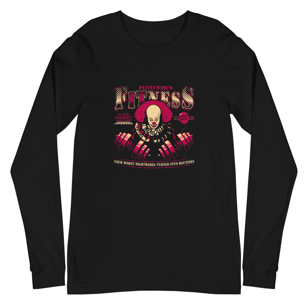 Manga larga Pennywise's Fitness Derry Maine Dumbbells - Plano