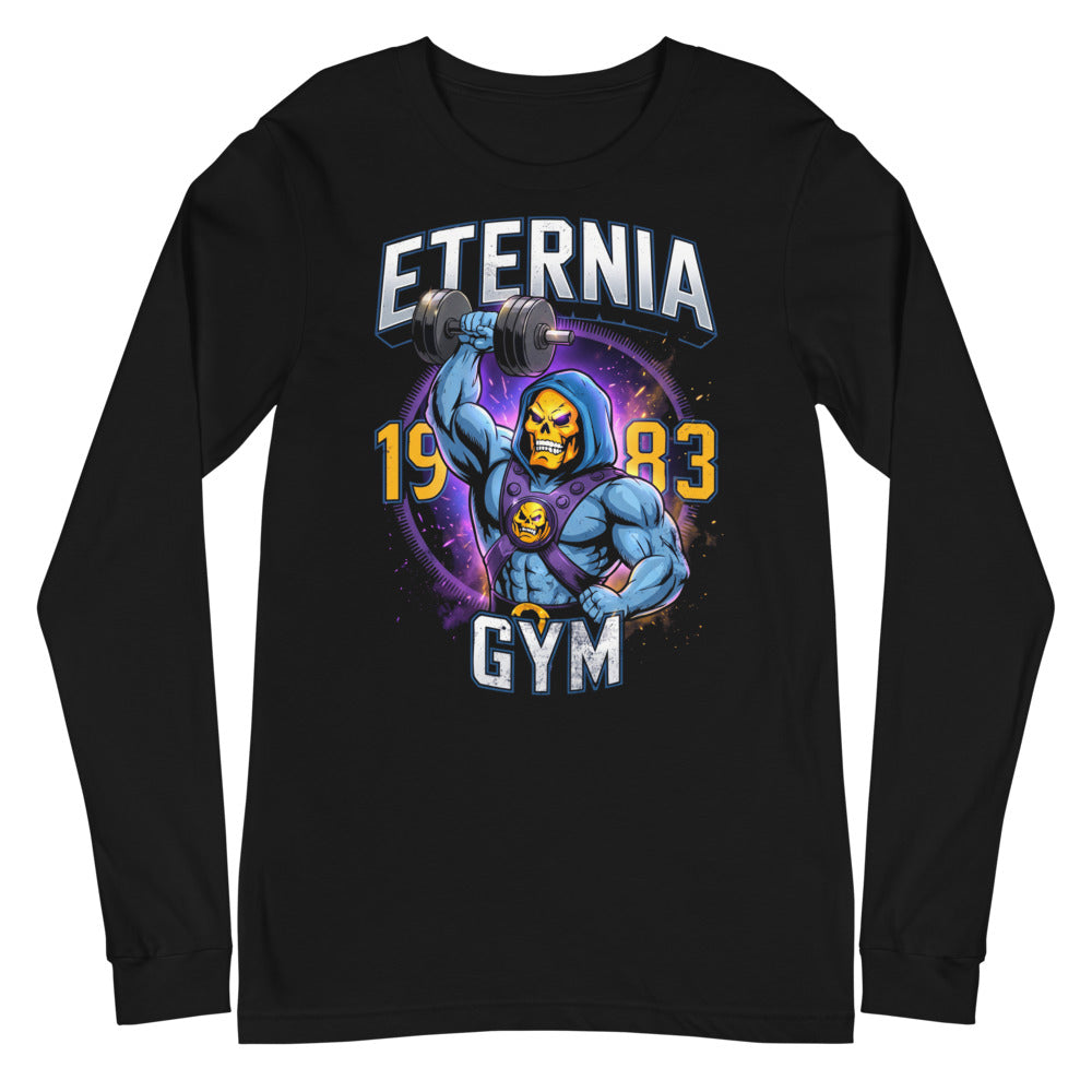 Manga larga Skeletor Eternia Gym 1983 Raised Dumbbell - Plano