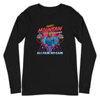 Manga larga Skeletor Synthwave All Pain No Gain - Plano
