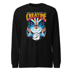 Manga larga This Is Your Body On Creatine - Frente