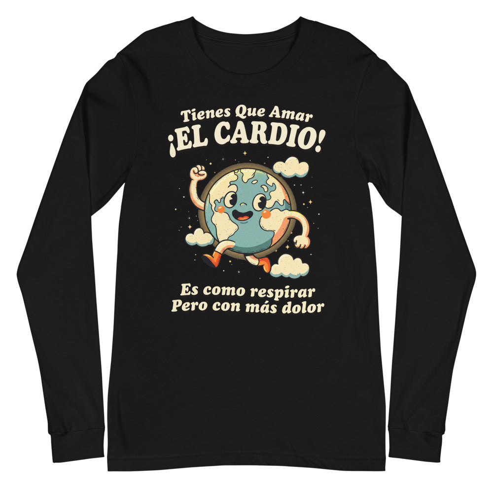 Manga larga Tienes Que Amar El Cardio Planeta Tierra - Plano