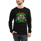 Manga larga TMNT Casey Jones Vigilante Gym - Modelo masculino