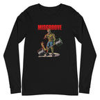 Manga larga Zombie Skull Bodybuilder Deadlift Barbell - Plano
