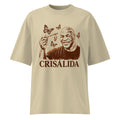 Oversize Crisálida Hombre Tatuaje Tribal Mariposas Sepia - Frente fantasma