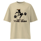 Oversize Off To The Gym Witch Barbell - Frente fantasma