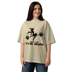 Oversize Off To The Gym Witch Barbell - Modelo femenina