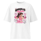 Oversize Barbells And Ponytails Kawaii Gym - Frente fantasma