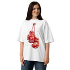 Oversize Float Like A Butterfly Sting Like A Bee - Modelo femenina
