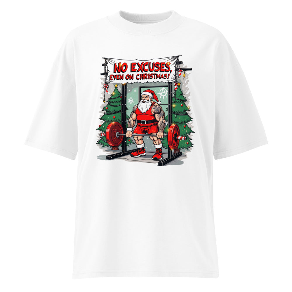 Oversize No Excuses Even On Christmas - Frente fantasma