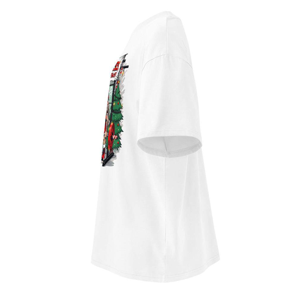 Oversize No Excuses Even On Christmas - Lateral fantasma