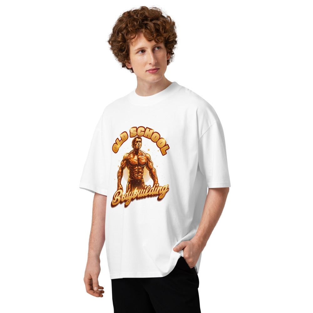 Oversize Old School Bodybuilding Gold Physique - Modelo masculino