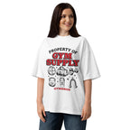 Oversize Property Of Gym Supply Kettlebell Shaker - Modelo femenina
