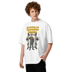 Oversize Pulgar Arriba Power Rack Traje Gris - Modelo masculino