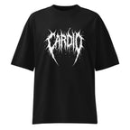 Oversize Cardio Death Metal Espinas Blancas - Frente fantasma