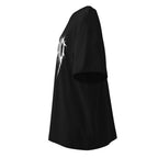 Oversize Cardio Death Metal Espinas Blancas - Lateral fantasma