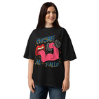 Oversize Chisme Al Fallo - Modelo femenina