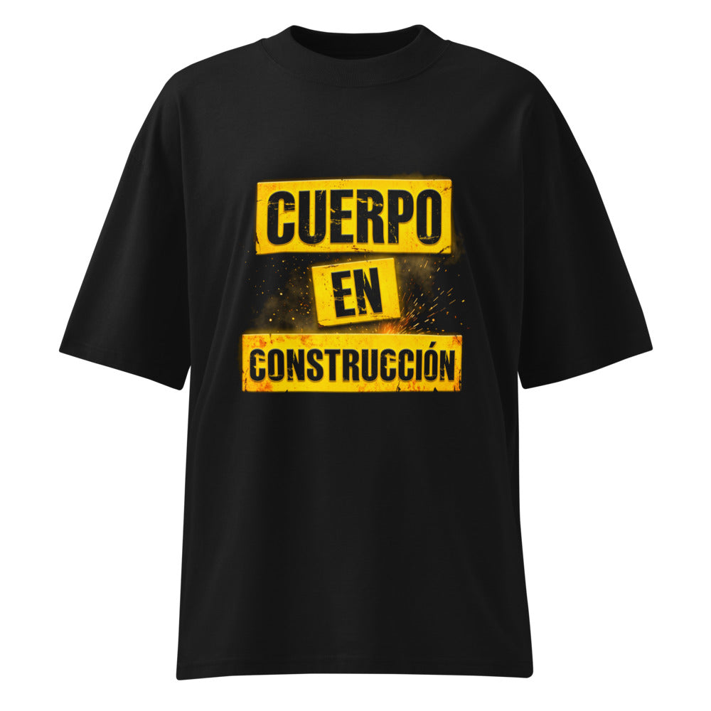 Oversize Cuerpo En Construcción Gym - Frente fantasma
