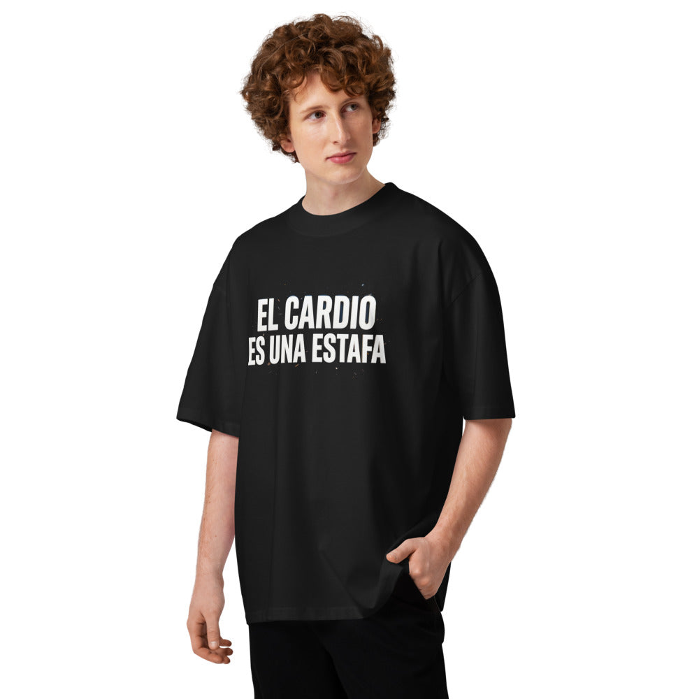 Oversize El Cardio Es Una Estafa - Modelo masculino