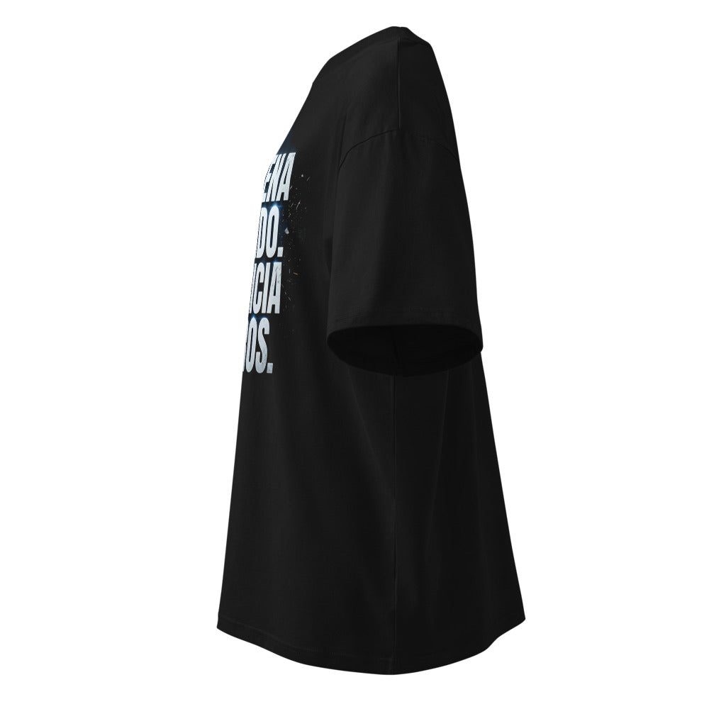 Oversize Entrena Pesado Acaricia Perros - Lateral fantasma
