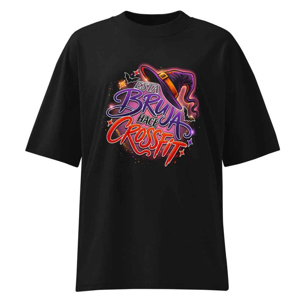 Oversize Esta Bruja Hace Crossfit - Frente fantasma