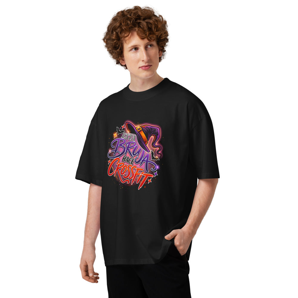 Oversize Esta Bruja Hace Crossfit - Modelo masculino