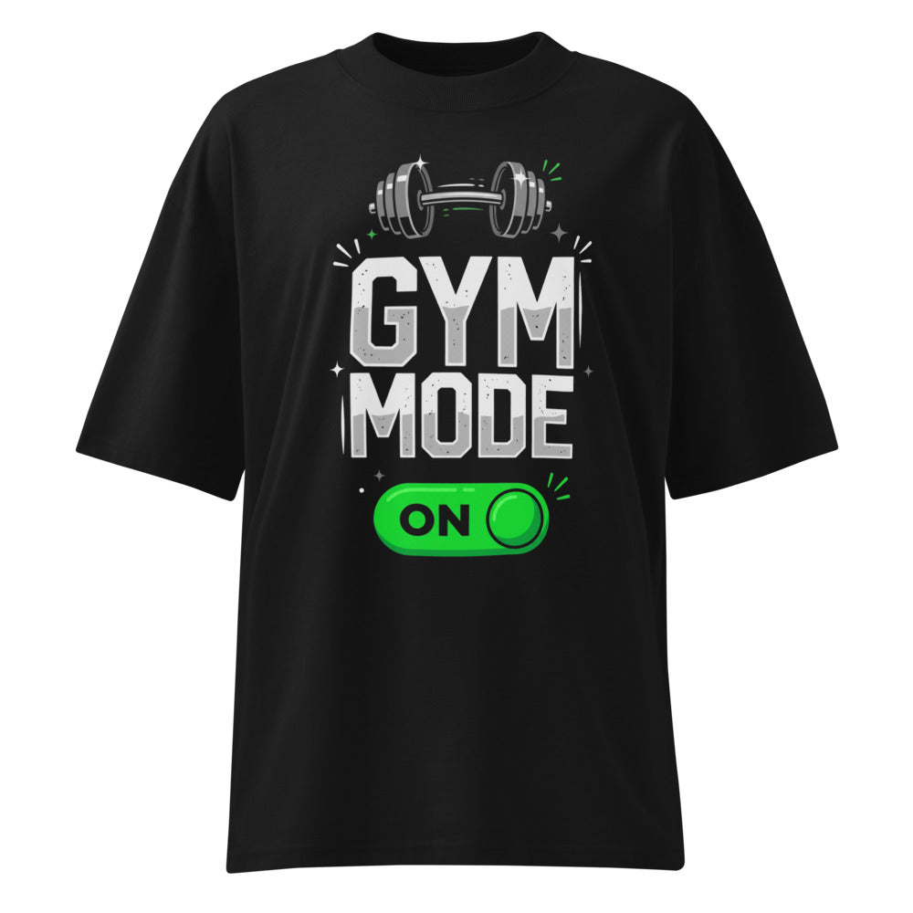 Oversize Gym Mode On Barbell Toggle - Frente fantasma