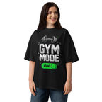 Oversize Gym Mode On Barbell Toggle - Modelo femenina
