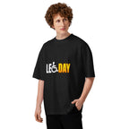 Oversize Leg Day Access Symbol Gym Humor - Modelo masculino