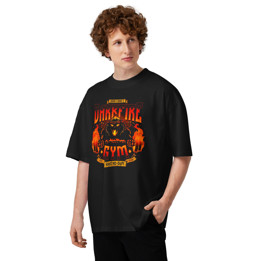 Oversize Lord Of The Rings Balrog Darkfire Gym - Modelo masculino