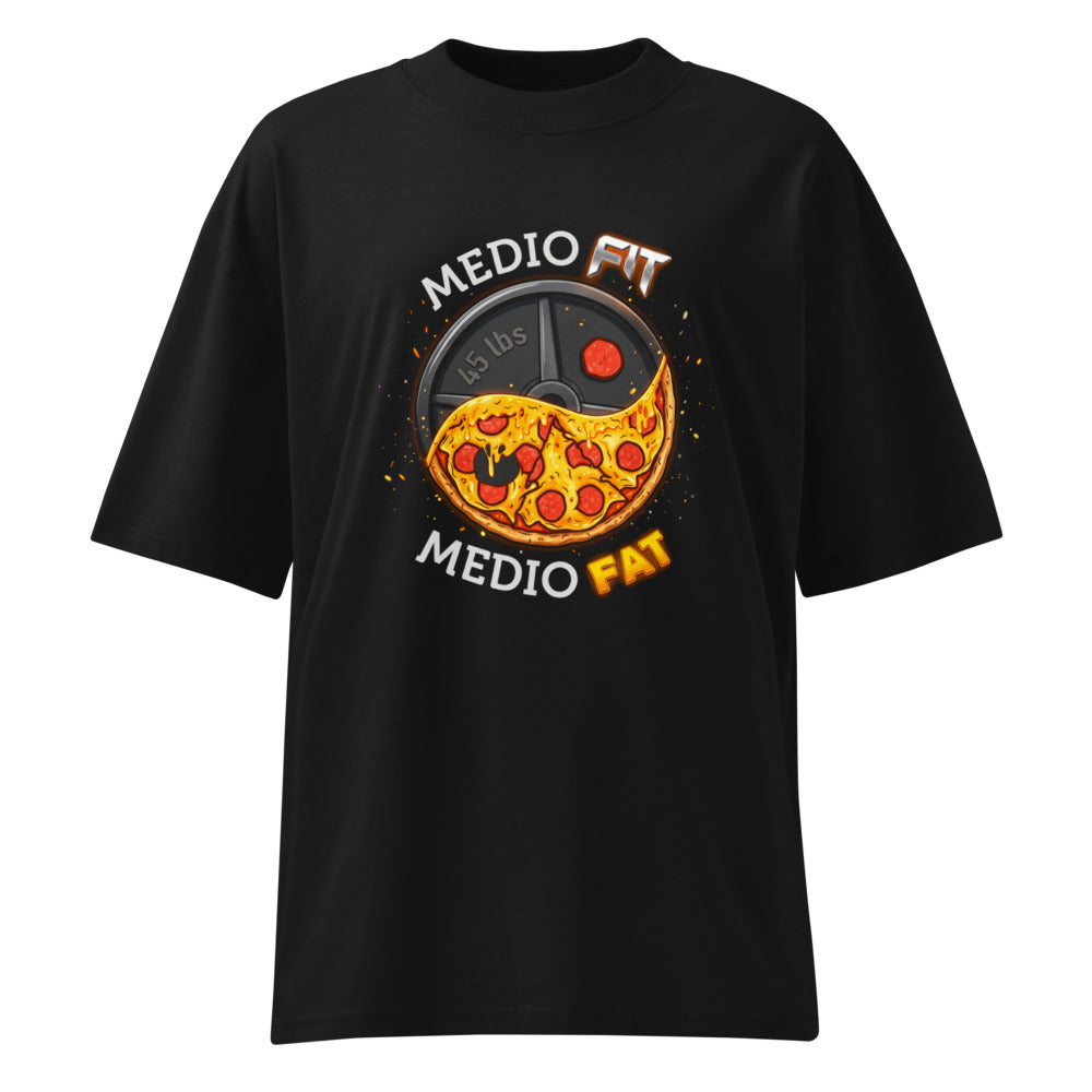 Oversize Medio Fit Medio Fat Pizza Weight Plate - Frente fantasma