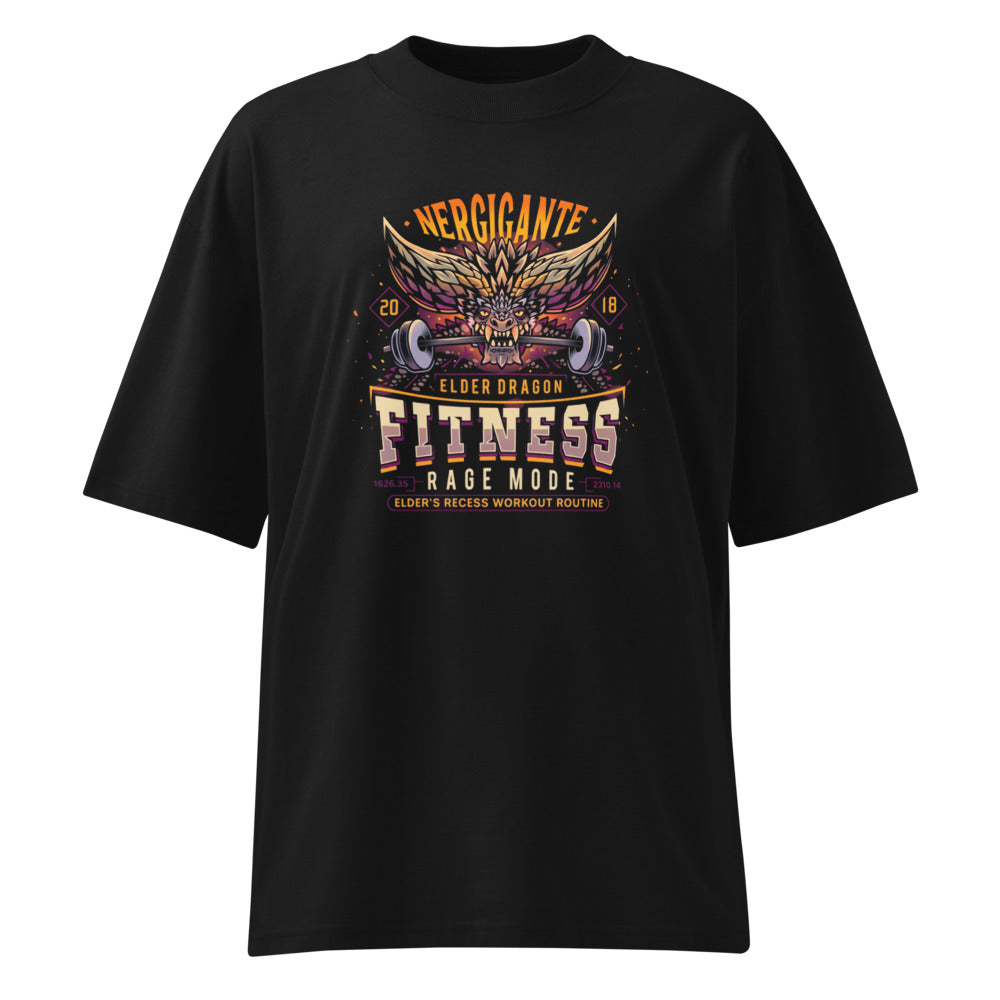 Oversize Nergigante Elder Dragon Fitness Rage Mode - Frente fantasma